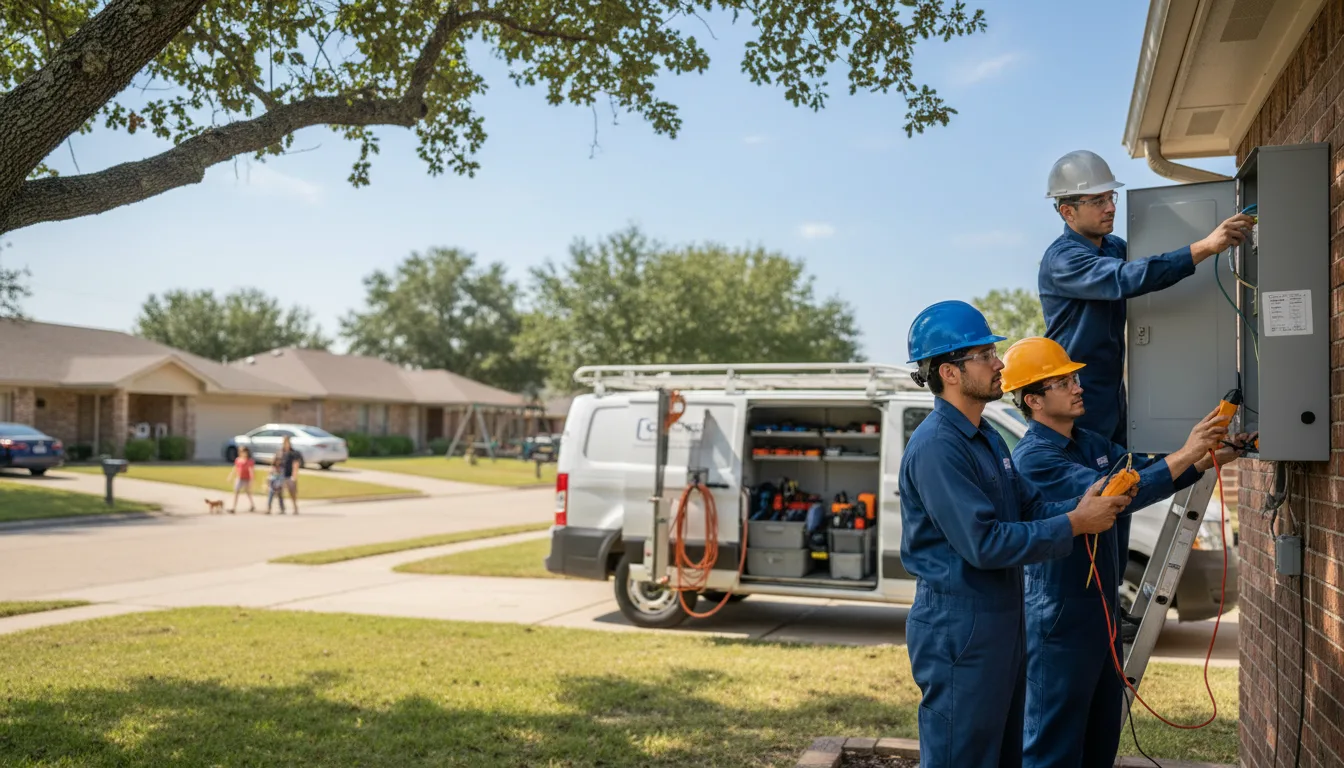 Certified electrician providing emergency electrical services in Clarksburg, IN
